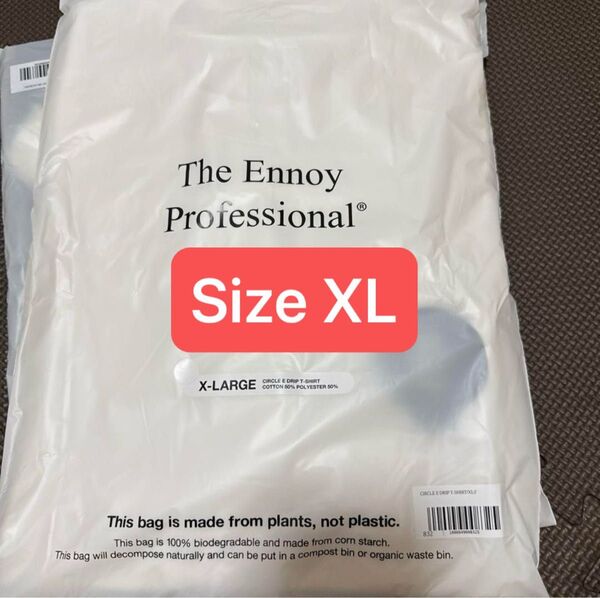 ENNOY CIRCLE E DRIP T-SHIRT