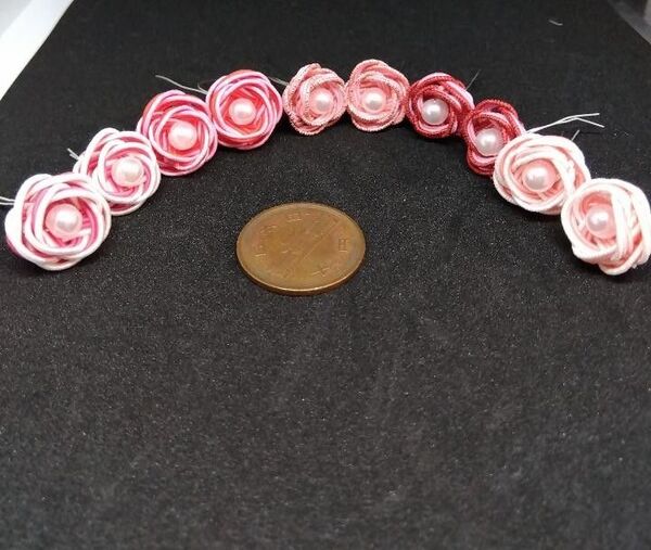 水引 水引細工 カメリア13 お花 パーツ ハンドメイド ハンドメイド