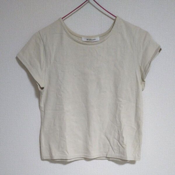 アルシーヴ Tシャツ カットソー 半袖カットソー トップス