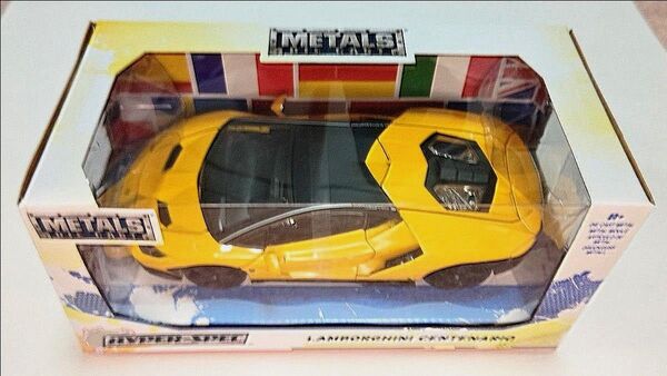 ☆大特価☆未開封新品 1/24 Jada ハイパー・スペック ランボルギーニ センテナリオ イエロー