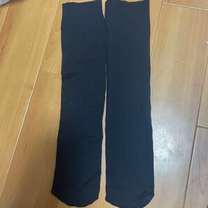 ブラック ニーハイソックス 黒 中古 JK