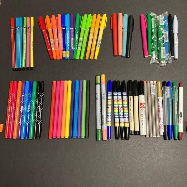 カラーペン67本セット まとめ売り