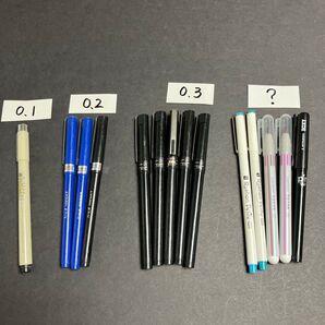 三菱鉛筆 BOXY pin 水性サインペンなど14本セット まとめ売り