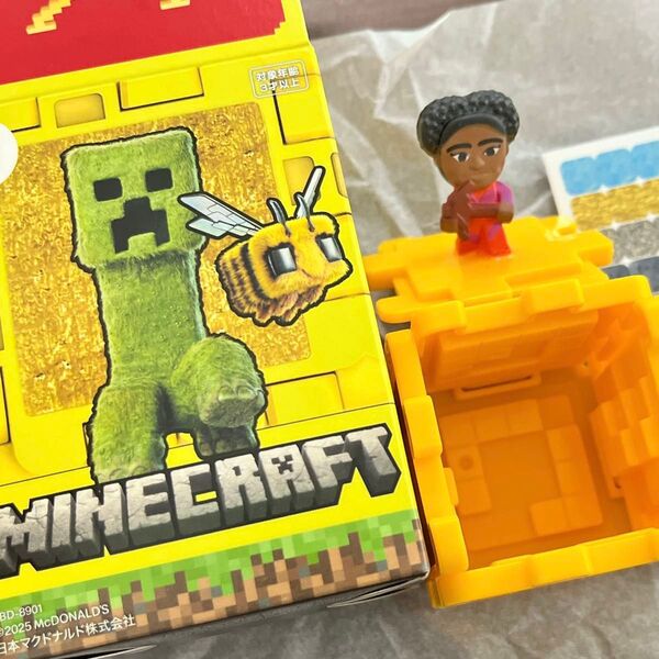 ハッピーセット マインクラフト 金ブロックとドーン