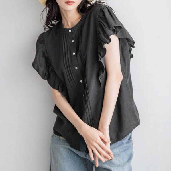 LOWRYS FARM ローリーズファーム ノルマンディブラウス