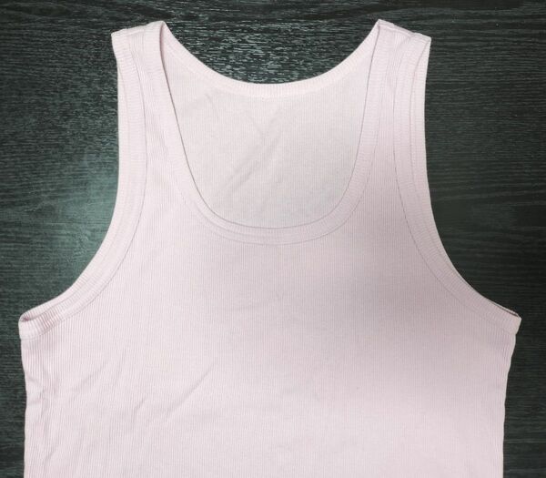 ユニクロ タンクトップ XL パープル系