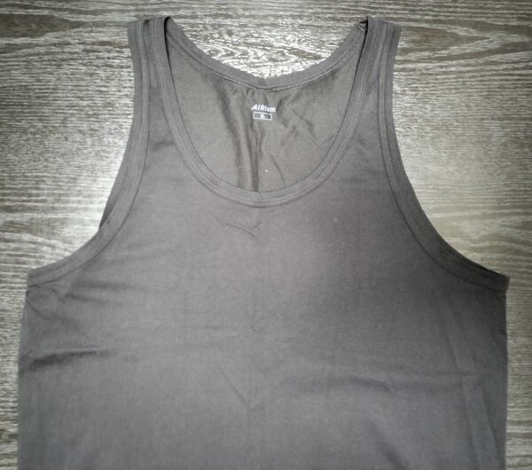 AIRism ユニクロ タンクトップ XL ブラック系