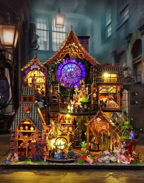 ミニチュアハウスキット 魔法の家
