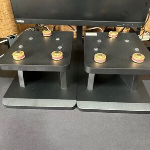 スピーカースタンド ブラック 卓上サイズ インシュレーター セット