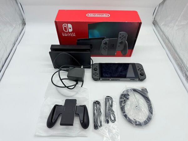Nintendo Switch グレー ニンテンドー ニンテンドースイッチ スイッチ 任天堂 初期化済