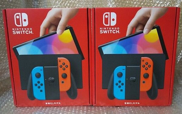 Nintendo Switch 有機ELモデル Switch本体 2点 ////ニンテンドースイッチ