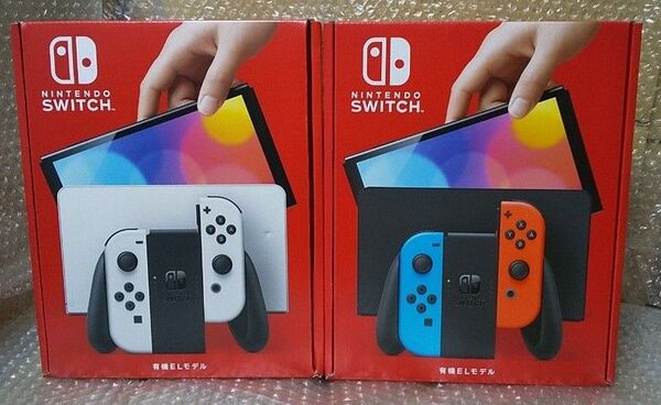 Nintendo Switch 有機ELモデル Switch本体 2点 /ニンテンドースイッチ