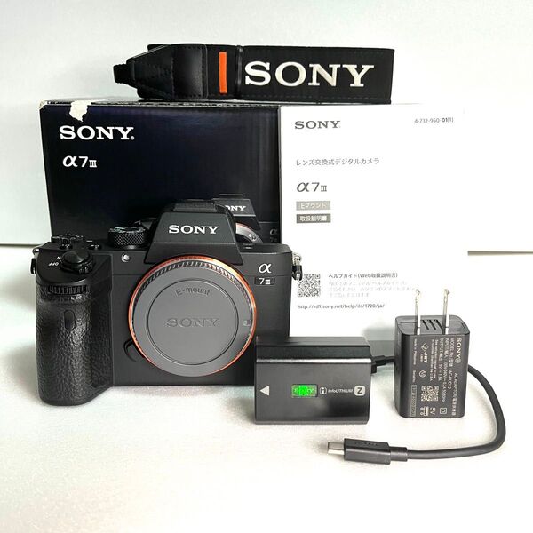 SONY(ソニー)α7iii ILCE-7 ミラーレス一眼レフカメラ
