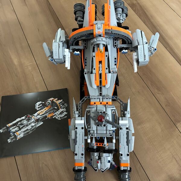 完成品 星間宇宙船 レゴ互換 スターシップ ブロック