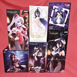 オーバーロード BiCute Bunnies Figure フィギュア シャルティア アルベド バニー 水着 ドレス 6体セット