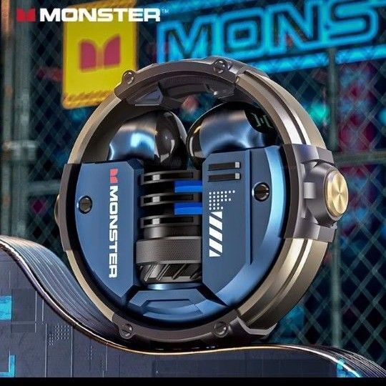 MONSTER XKT10 Bluetooth5.4 5.3 ワイヤレスイヤホン