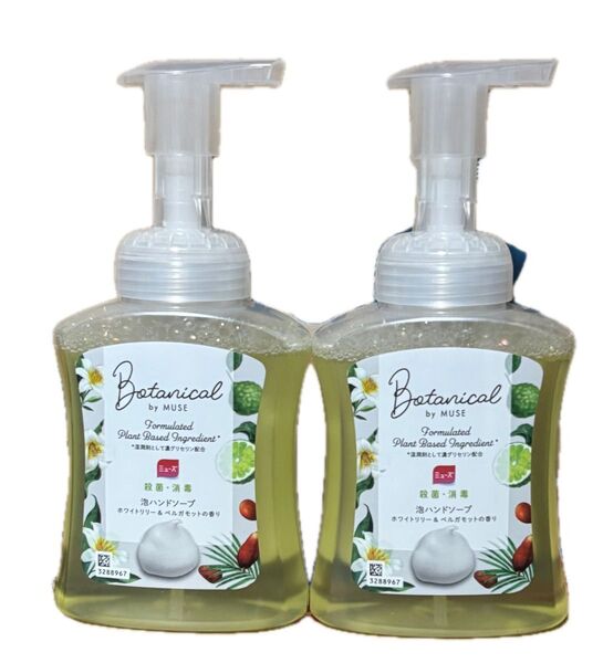 ミューズ 泡ハンドソープ ホワイトリリー&ベルガモット 250ml×2個セット
