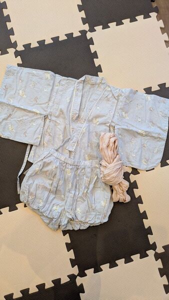 バースデイ コトリ cottoli 浴衣 甚平 アニマル 動物 95センチ