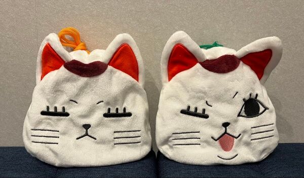 ダンダダン モフモフ巾着 ターボババア 招き猫 2種セット