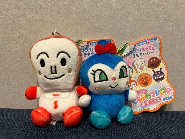 アンパンマン もちふわマシュマロますこっと マスコットぬいぐるみ コキンちゃん しょくぱんまん