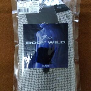 GUNZE BODY WILD クルーサーパンツ(前あき) MA ブリリアントシルバー 未使用