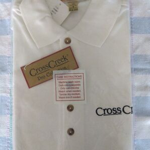 Cross Creek ポロシャツ メンズ ホワイト 未使用