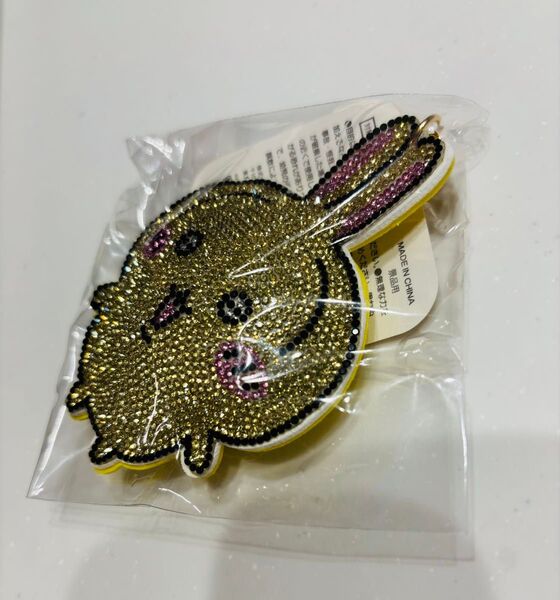 【新品未開封】ちいかわ ラインストーンキーホルダー2 うさぎ