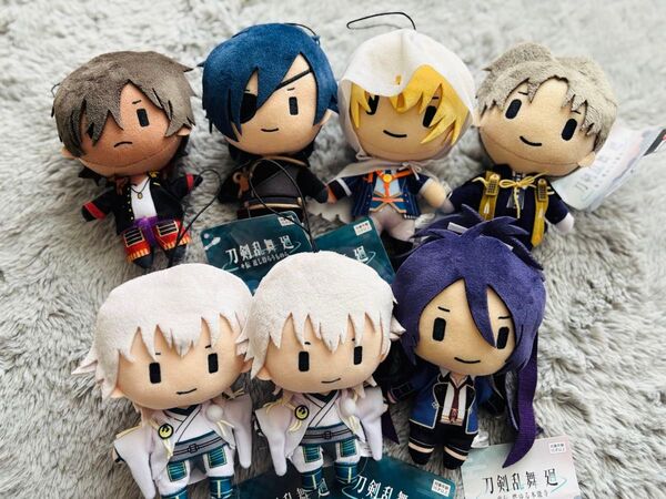 刀剣乱舞 廻 虚伝 燃ゆる本能寺 刀剣乱舞 廻 -々伝 近し侍らうものら ぬいぐるみ マスコット まとめ売り