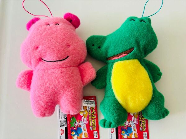 たべっ子どうぶつ THE MOVIE ザ ムービー ふわもこワッペンぬいぐるみ わに かば
