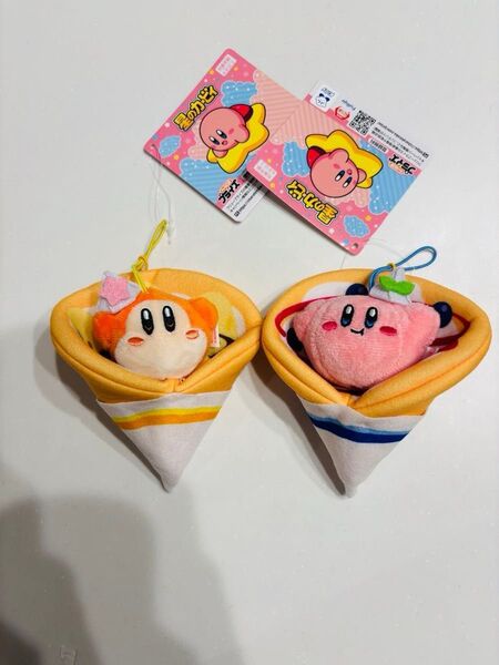 【新品未使用タグ付き】星のカービィ クレープマスコット 2種セット まとめ売り