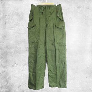 80's カナダ軍 オーバーパンツ カーゴパンツ ECW WINDPROOF 軍パン S-L