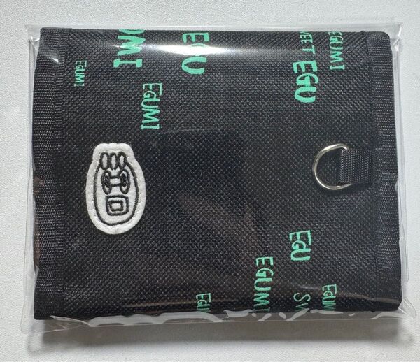 EGUMI MULTI LOGO WALLET【BLACK】 江口拓也 お財布