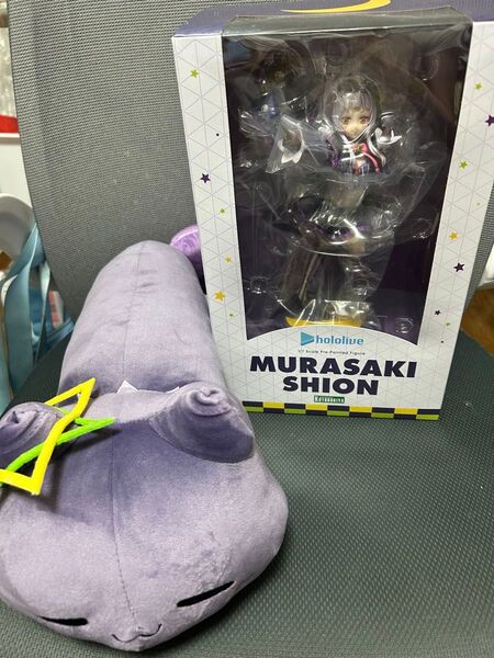 ホロライブ 紫咲シオン 1/7スケール フィギュア 塩っこぬいぐるみ
