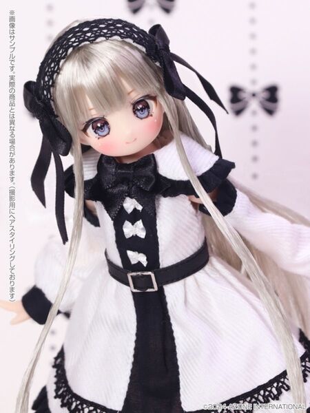 アゾン アイリスコレクトプチ みら/ものくろーむ!ろまんてぃか White ver. アイコレプチ