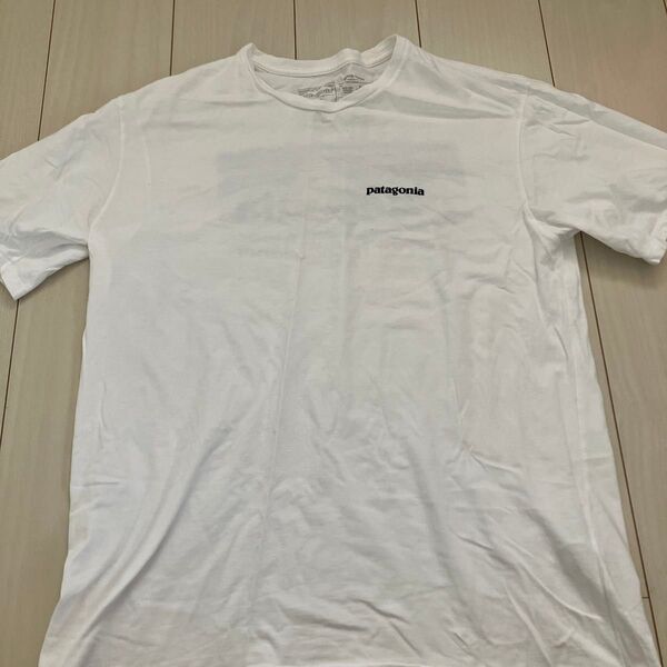 Patagonia P-6ロゴレスポンシビリティーTシャツ 白 M 人気商品 今だけ値下げ