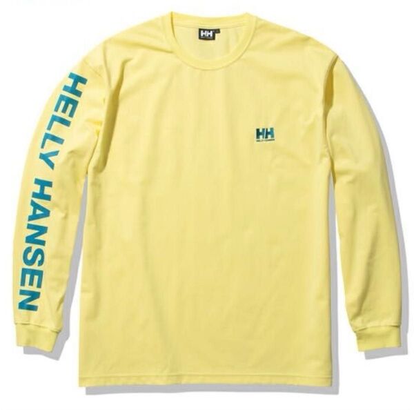 ヘリーハンセン ロングスリーブTシャツ イエロー サイズM