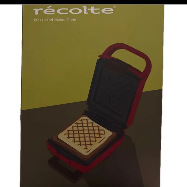 新品未使用 recolte レコルト プレスサンドメーカーRPS-2
