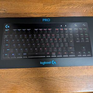 ロジクール PRO キーボード ブラック 日本語 リニア(レッド) G-PKB-002LN