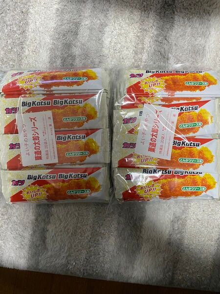 ビッグカツ BIGカツ とんかつソース味 40個