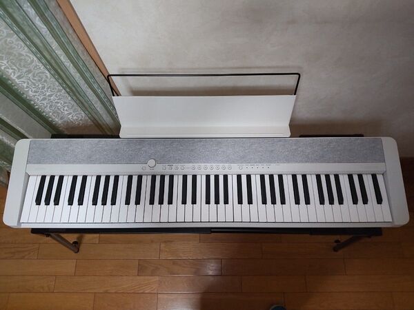 カシオ(CASIO) 電子キーボード カシオトーン CT-S1-76 WE(ホワイト) 76鍵盤キーボード