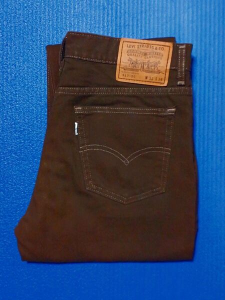 こげ茶色 ブラウン 1996年 Levi's(リーバイス) 517-10 W31 ジーンズ デニム ジーパン J09 日本製