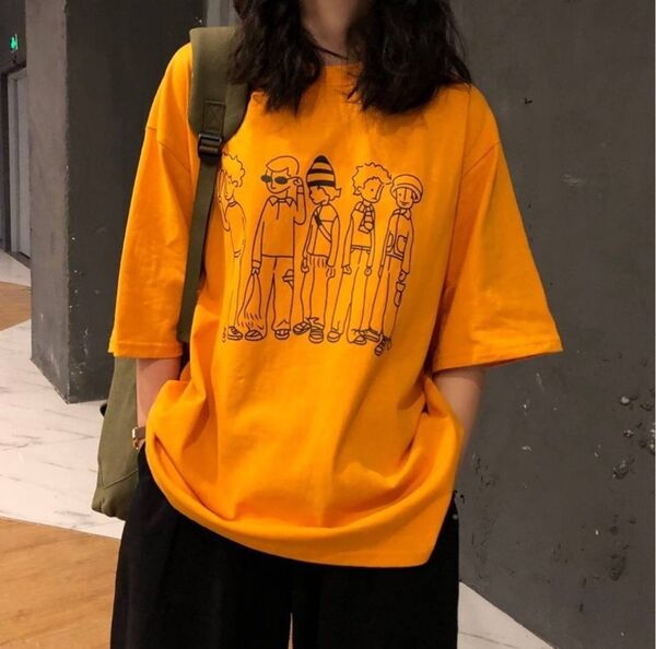 夏服 レディース Tシャツ 半袖 ゆるシルエット