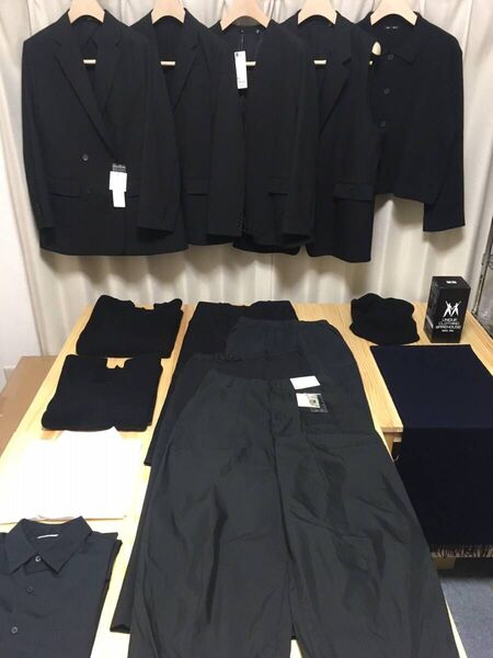 【まとめて・大量・試着のみ多数・17点】UNIQLO ユニクロ GU ジーユー/感動ジャケット パンツ スマートパンツ マフラー