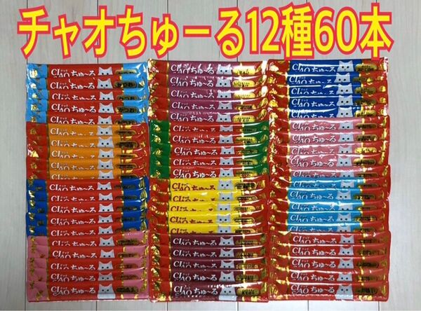 いなば チャオちゅーる 12種60本