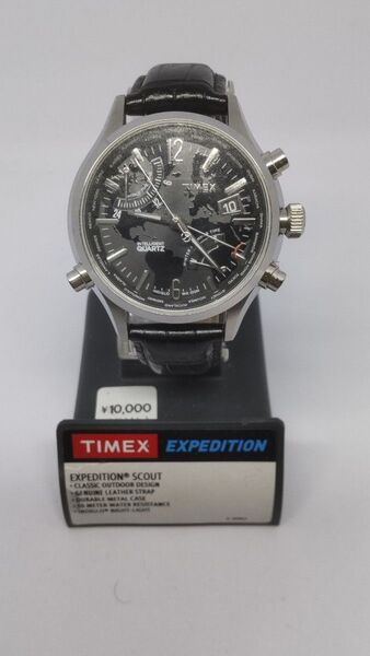 タイメックス TIMEX インテリジェントクォーツ ワールドタイム クオーツ メンズ T2N943訳有り