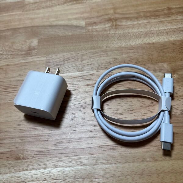 Apple 純正 20W USB-C電源アダプタ USB-C充電ケーブル 2点セット