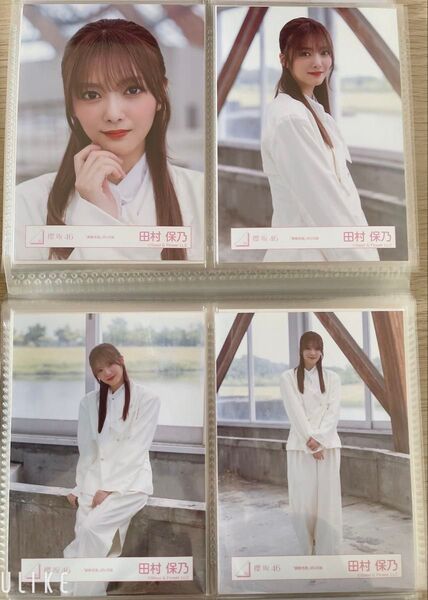 櫻坂46 生写真 コンプ 田村保乃ちゃん 摩擦係数
