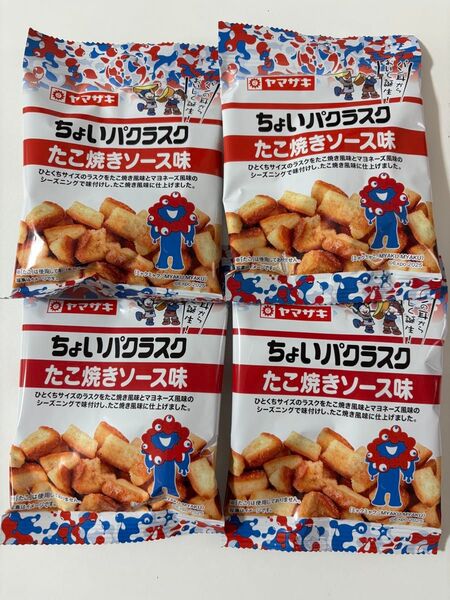 ヤマザキちょいパクラスクたこ焼きソース味 ミャクミャク 大阪万博