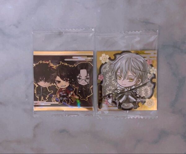 刀剣乱舞 ウエハース にふぉるめ 土佐組 肥前忠広 陸奥守吉行 南海太郎朝尊 鶴丸国永