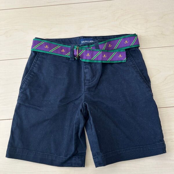 ラルフローレン ハーフパンツ ベルト付き キッズ120
